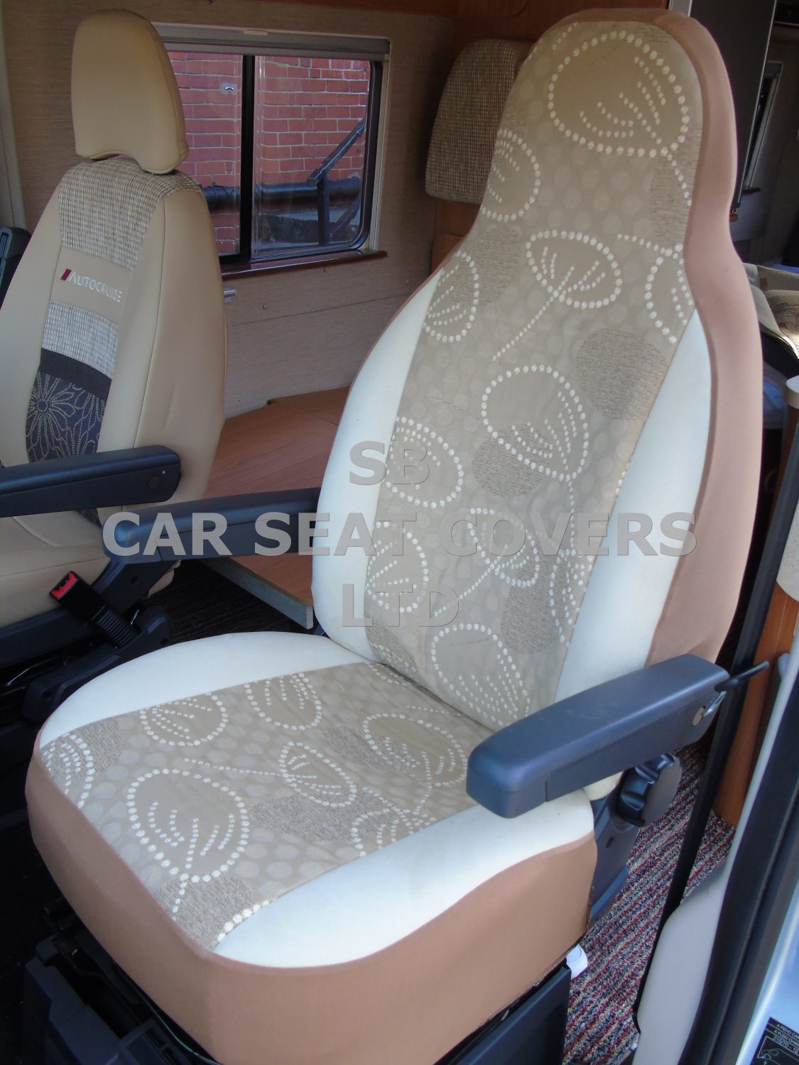 Carthago Motorhome, Seat Covers, Prestige Vanessa Beige MH-171