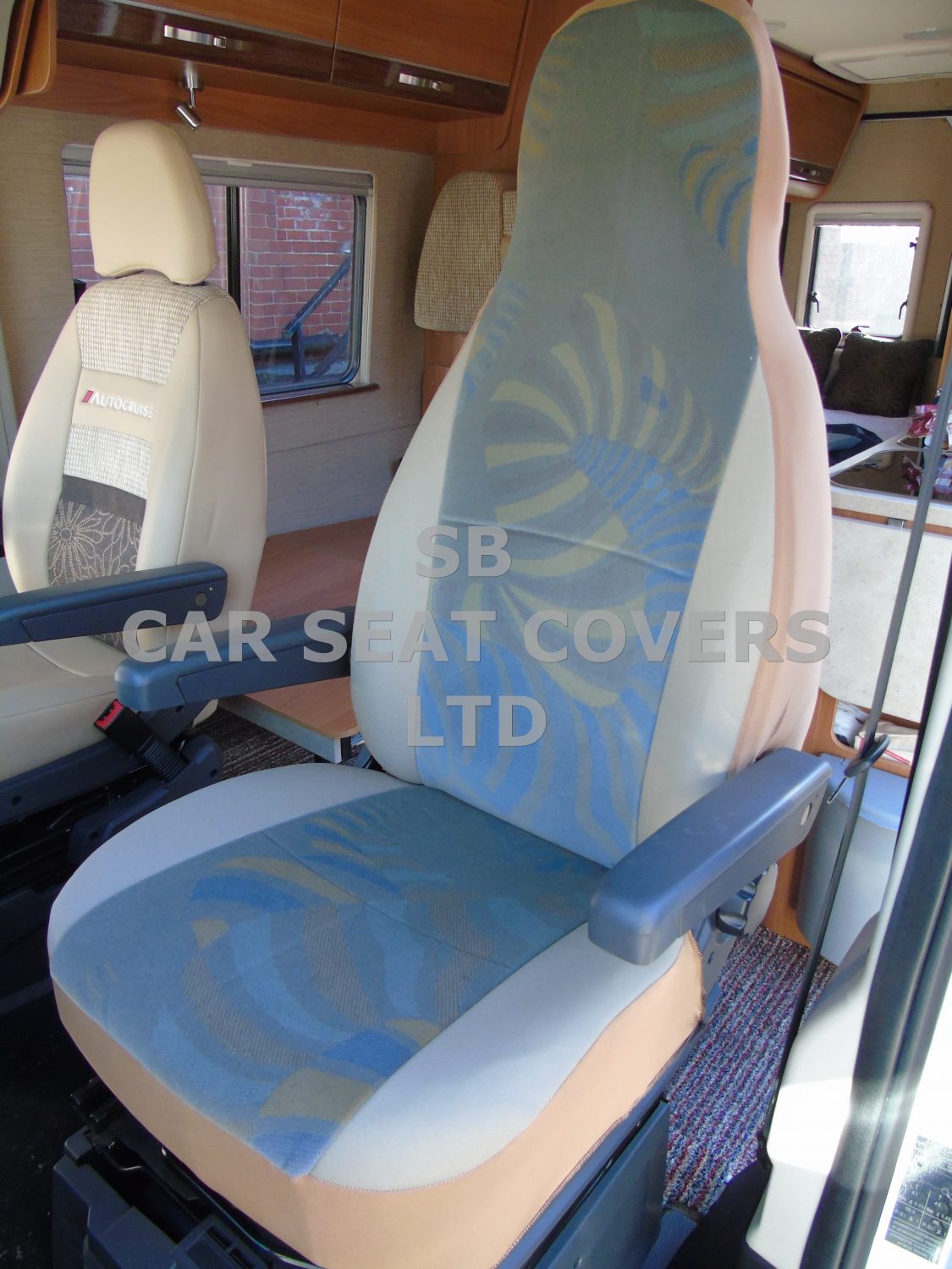 Fiat Ducato Motor Home Seat Cover – Hawaii Beige MH-020