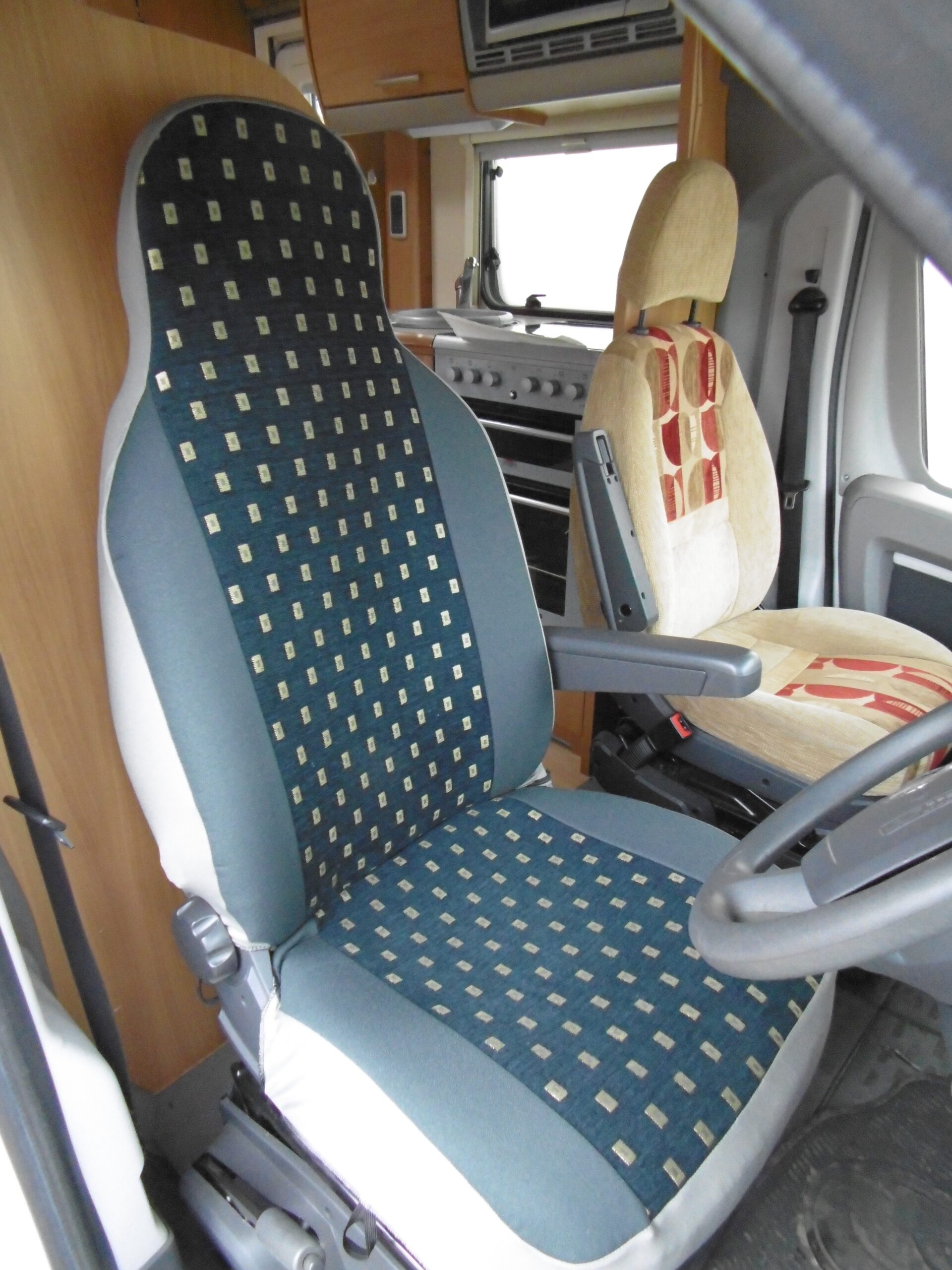 Ford Transit Motor Home Seat Cover – Ellie Blue MH-703