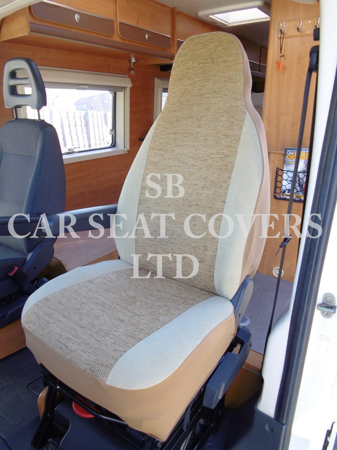 Fiat Ducato Motor Home Seat Cover – Honey MH-029