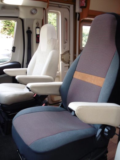 Carthago 2017-2020 Motorhome Tall Pilot Seat Covers Donna MH-1011
