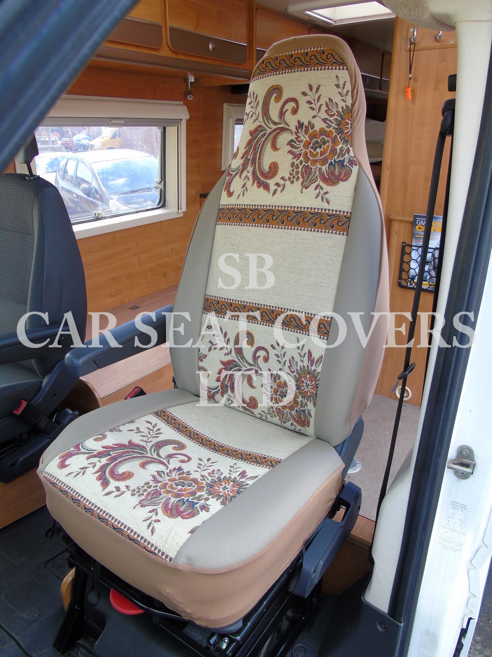 Fiat Ducato Motor Home Seat Cover – Prestige Fleur MH-062